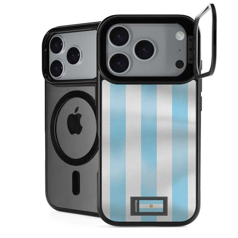 Argentina Soccer Flag iPhone 18 Pro Kickstand Case