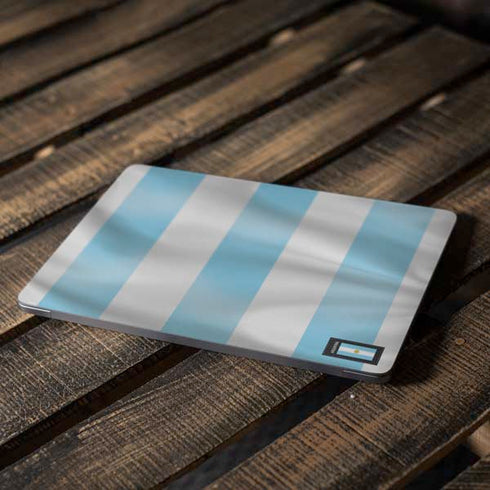 Argentina Soccer Flag Apple MacBook Air Skin
