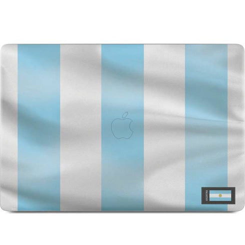 Argentina Soccer Flag MacBook Skins