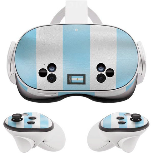 Argentina Soccer Flag Meta Quest 3S Skin