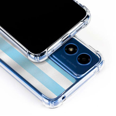 Argentina Soccer Flag Moto G 5G (2024) Clear Case