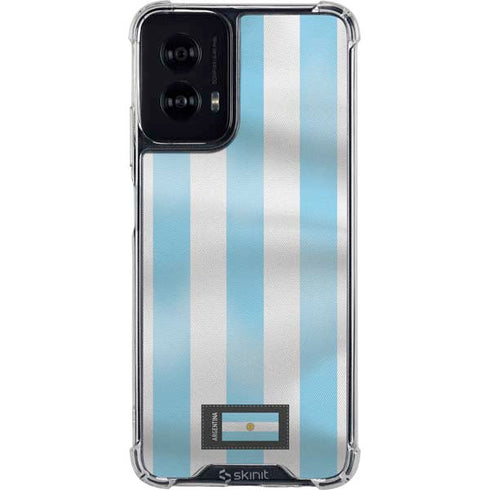 Argentina Soccer Flag Moto G Power 5G (2024) Clear Case