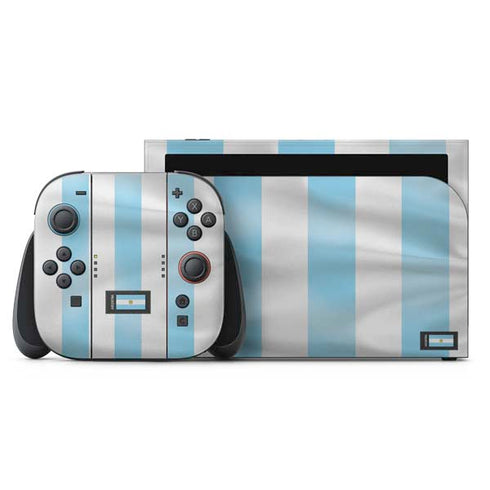 Argentina Soccer Flag Nintendo Skins
