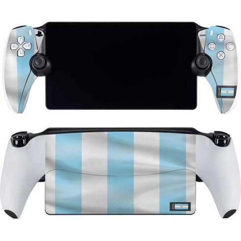Argentina Soccer Flag PlayStation Portal Remote Player Skin