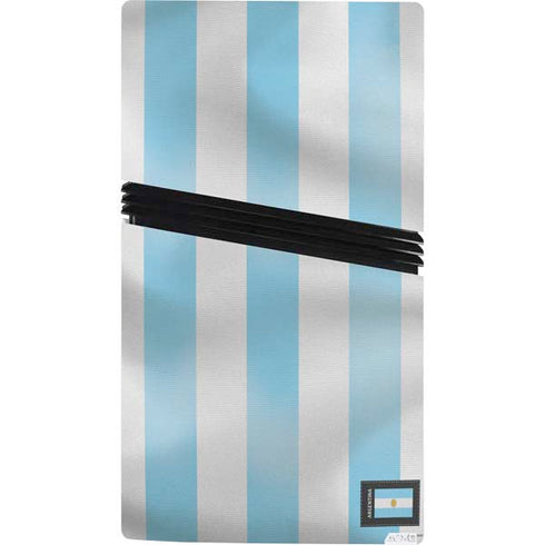 Argentina Soccer Flag PS5 Pro Console Skin