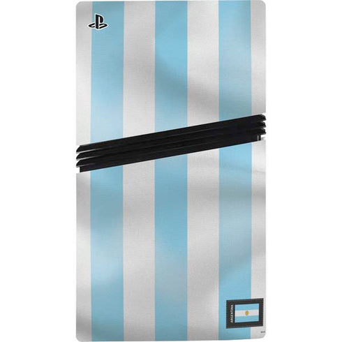 Argentina Soccer Flag PS5 Pro Disk Bundle Skin