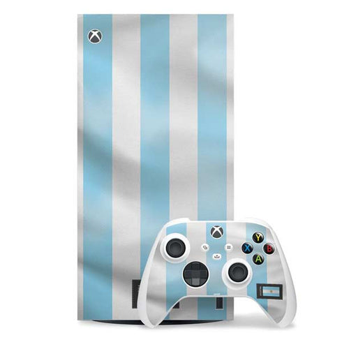 Argentina Soccer Flag Xbox Series X Skins