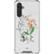 Disney The Little Mermaid Ariel and Flounder Art Galaxy A17 Clear Case