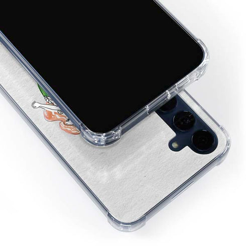 Disney The Little Mermaid Ariel and Flounder Art Galaxy A55 5G Clear Case