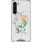 Disney The Little Mermaid Ariel and Flounder Art Galaxy S24 FE Clear Case