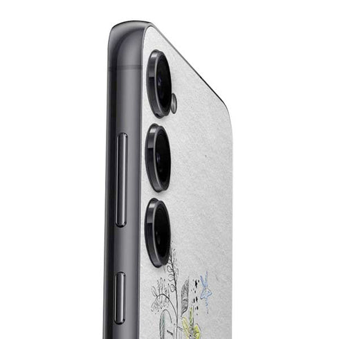Disney The Little Mermaid Ariel and Flounder Art Galaxy S25 Skin