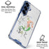 Disney The Little Mermaid Ariel and Flounder Art Galaxy S25 Clear Case