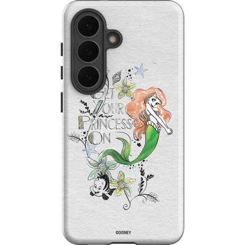 Disney The Little Mermaid Ariel and Flounder Art Galaxy S26 Impact Case
