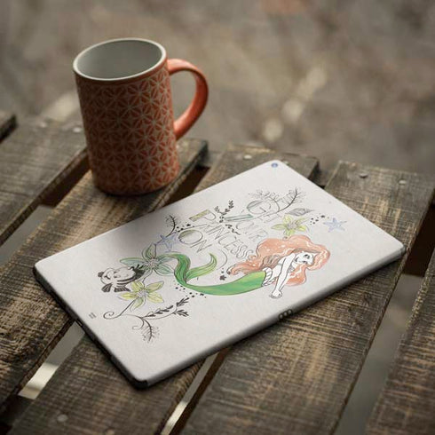 Disney The Little Mermaid Ariel and Flounder Art iPad Skins