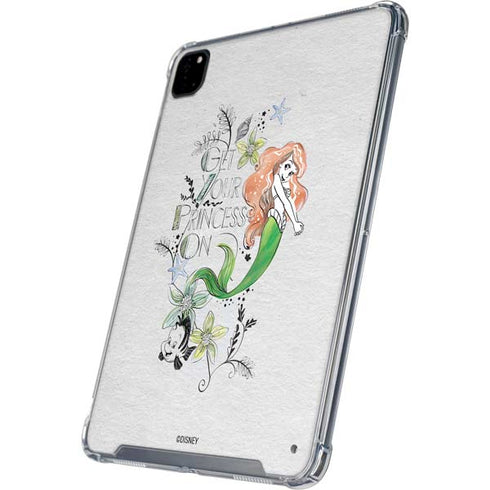 Disney The Little Mermaid Ariel and Flounder Art iPad Cases