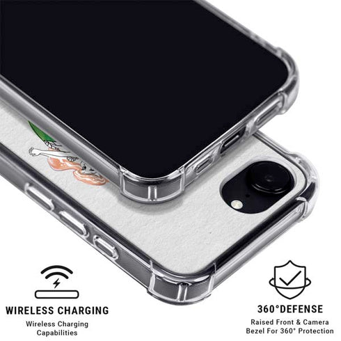 Disney The Little Mermaid Ariel and Flounder Art iPhone 16e MagSafe Case