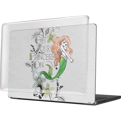 Disney The Little Mermaid Ariel and Flounder Art MacBook Pro 14in (2021-24) Case plus Skin