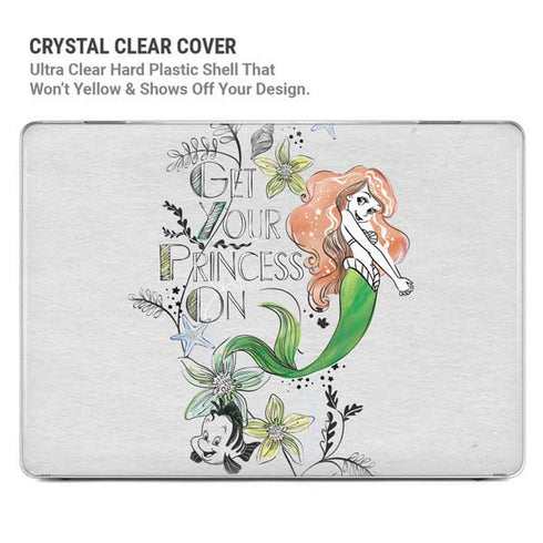 Disney The Little Mermaid Ariel and Flounder Art MacBook Pro 14in (2021-24) Case plus Skin
