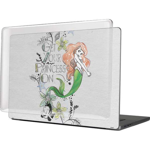 Disney The Little Mermaid Ariel and Flounder Art MacBook Cases