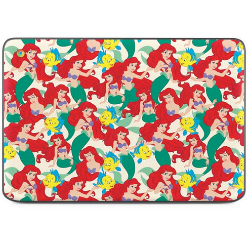 Disney The Little Mermaid Ariel and Flounder Pattern HP Chromebook Skin
