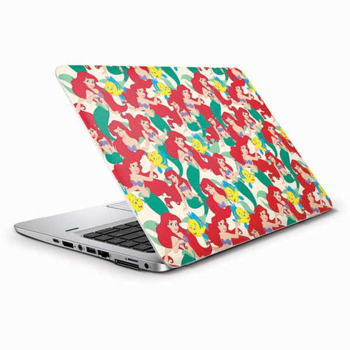 Disney The Little Mermaid Ariel and Flounder Pattern HP Elitebook Skin