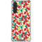 Disney The Little Mermaid Ariel and Flounder Pattern Galaxy A17 Clear Case