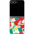 Disney The Little Mermaid Ariel and Flounder Pattern Galaxy Z Flip6 Skin
