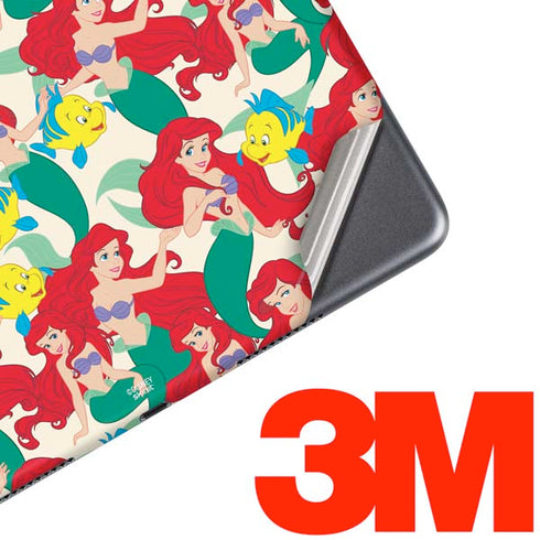 Disney The Little Mermaid Ariel and Flounder Pattern iPad Skins