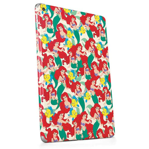Disney The Little Mermaid Ariel and Flounder Pattern Apple iPad Skin
