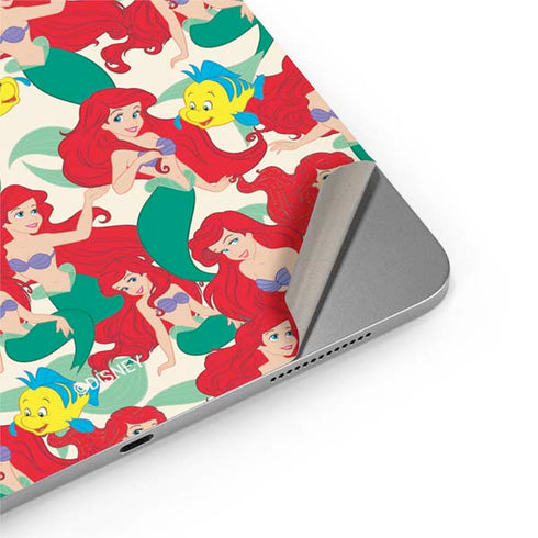 Disney The Little Mermaid Ariel and Flounder Pattern Apple iPad Air Skin
