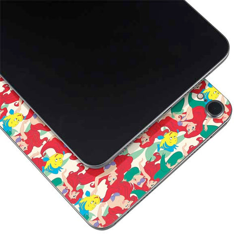 Disney The Little Mermaid Ariel and Flounder Pattern Apple iPad Mini Skin