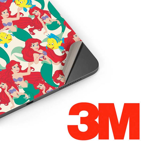 Disney The Little Mermaid Ariel and Flounder Pattern Apple iPad Pro Skin