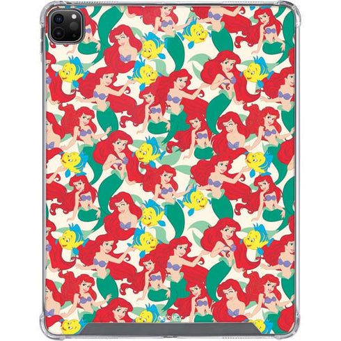 Disney The Little Mermaid Ariel and Flounder Pattern iPad Cases