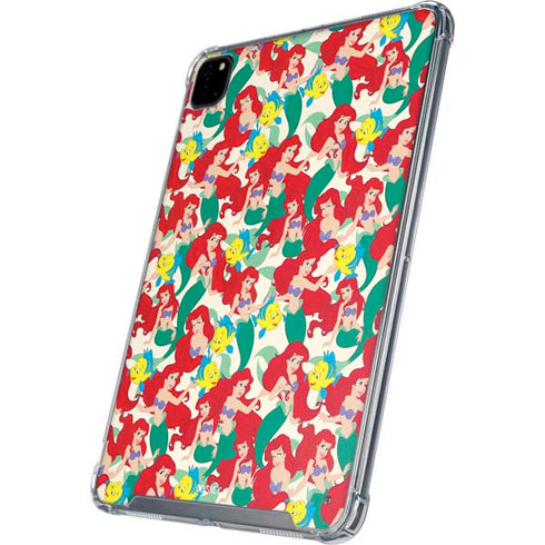 Disney The Little Mermaid Ariel and Flounder Pattern iPad Cases