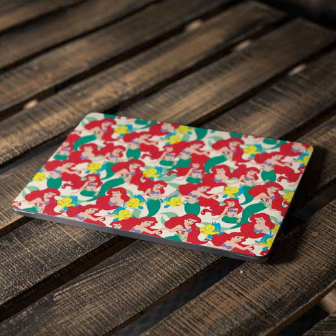 Disney The Little Mermaid Ariel and Flounder Pattern Apple MacBook Air Skin