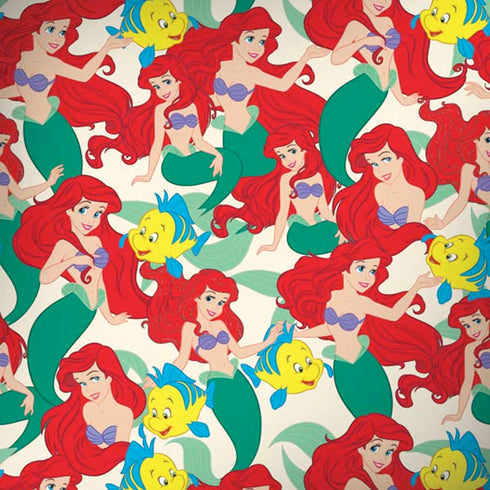 Disney The Little Mermaid Ariel and Flounder Pattern Moto G6 Skin