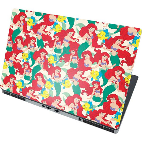 Disney The Little Mermaid Ariel and Flounder Pattern Dell Precision Skin