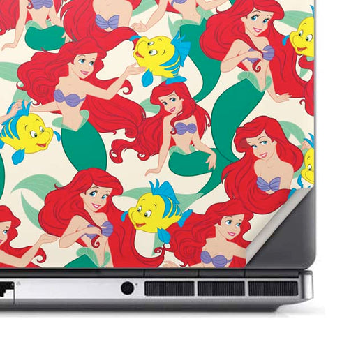 Disney The Little Mermaid Ariel and Flounder Pattern Dell Precision Skin