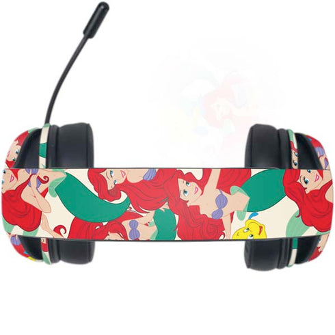 Disney The Little Mermaid Ariel and Flounder Pattern Razer Kraken X Skin