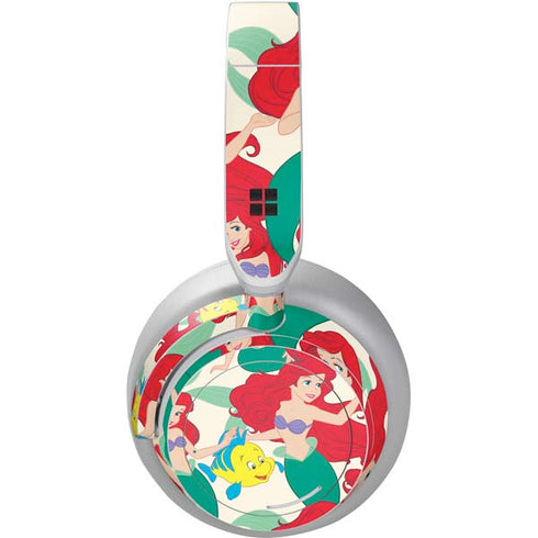 Disney The Little Mermaid Ariel and Flounder Pattern Surface Headphones Skin