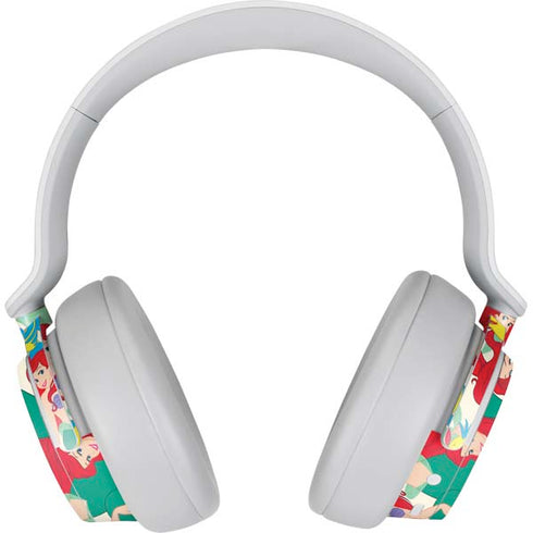Disney The Little Mermaid Ariel and Flounder Pattern Surface Headphones Skin