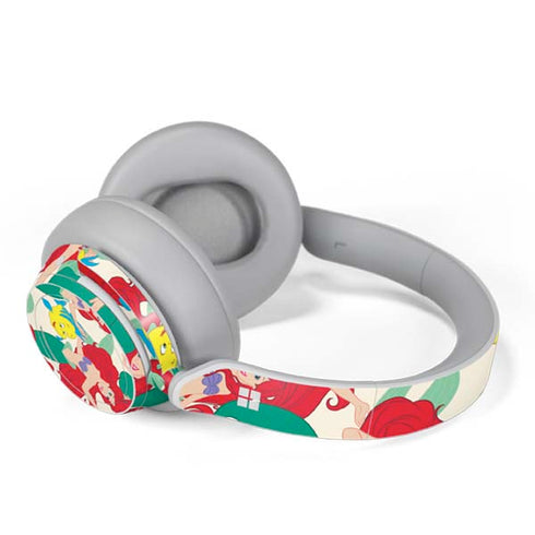 Disney The Little Mermaid Ariel and Flounder Pattern Surface Headphones Skin