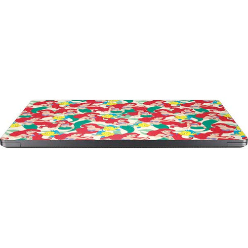 Disney The Little Mermaid Ariel and Flounder Pattern Surface Laptop 7 15in Skin