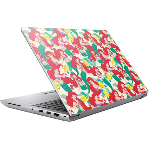 Disney The Little Mermaid Ariel and Flounder Pattern HP ZBook Fury 16 G10 Skin