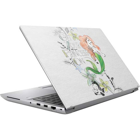 Disney The Little Mermaid Ariel and Flounder Art HP ZBook Fury 16 G10 Skin