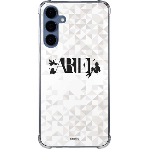 Disney Princess Ariel Chromatic Galaxy A55 5G Clear Case