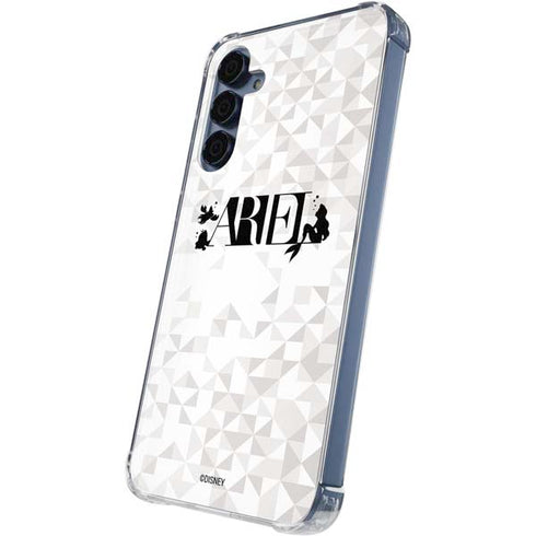 Disney Princess Ariel Chromatic Galaxy A55 5G Clear Case