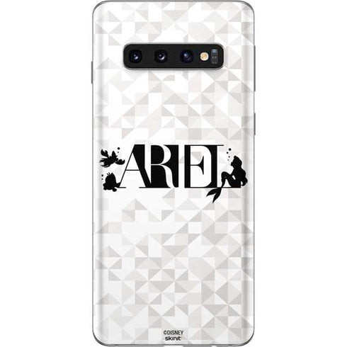 Disney Princess Ariel Chromatic Galaxy S10 Skin