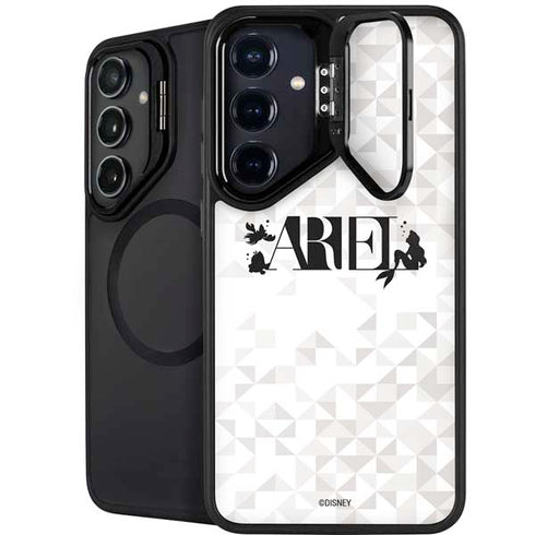 Disney Princess Ariel Chromatic Galaxy S25 Kickstand Case