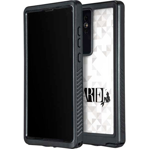 Disney Princess Ariel Chromatic Galaxy S24 Ultra Waterproof Case